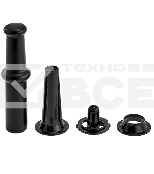 Мясорубка электрическая АКСИНЬЯ КС-2000 черный, 2000 Вт, 1.7 кг/мин, реверс, защита от перегрузки, насадки - 4