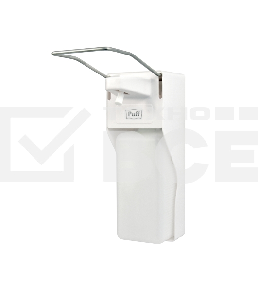 Локтевой дозатор для жидкого мыла и дез. растворов, 1000 мл Puff-8197 пластиковый
