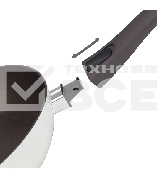 Сковорода глубокая TalleR TR-44109 Хюгге 26 см, со съемной ручкой