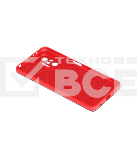 Чехол (клип-кейс) DF для Xiaomi Redmi Note 10 Pro xiOriginal-20 красный (DF XIORIGINAL-20 (RED))