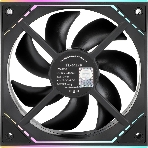 Кулер для корпуса Thermalright TL-M12R Reverse (124x120x25mm, 4-pin PWM, ARGB, 42.6CFM, 23.2dBA, 1500RPM, черный), фото7