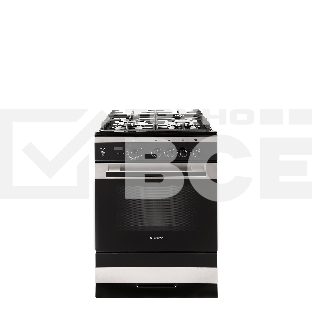 Плита газовая Gefest ПГ 6500-04 0169 черный, конфорок 4 шт, духовка 52 л, 60 см x 85 см x 60 см