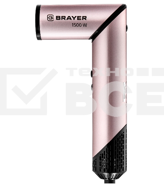 Фен-мультистайлер BRAYER BR3309, 1500 Вт, компактный, 25/32/40-61 мм