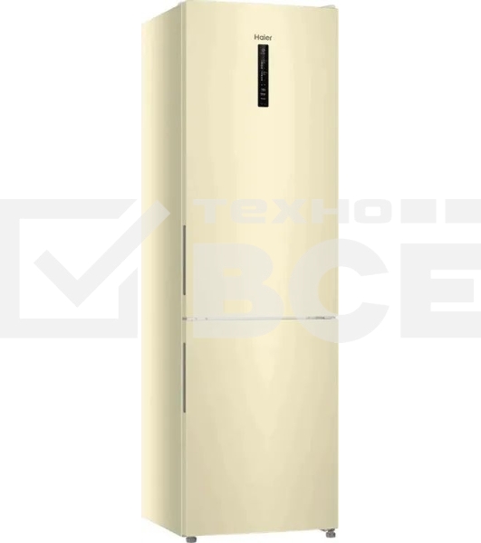 Холодильник Haier CEF538CCG бежевый двухкамерный 263/105л морозилка снизу, No Frost