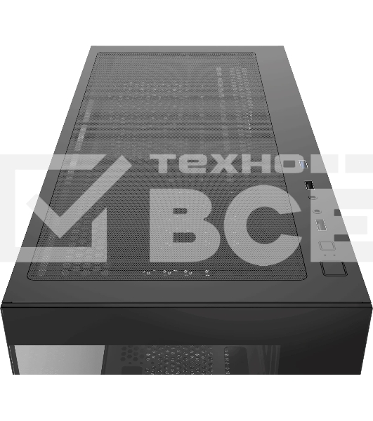 Корпус Ocypus Gamma C52 BK, Micro-Tower, чёрный