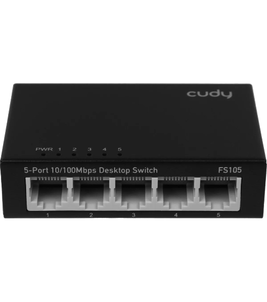 Коммутатор Cudy FS105, 5×100 Мбит/с