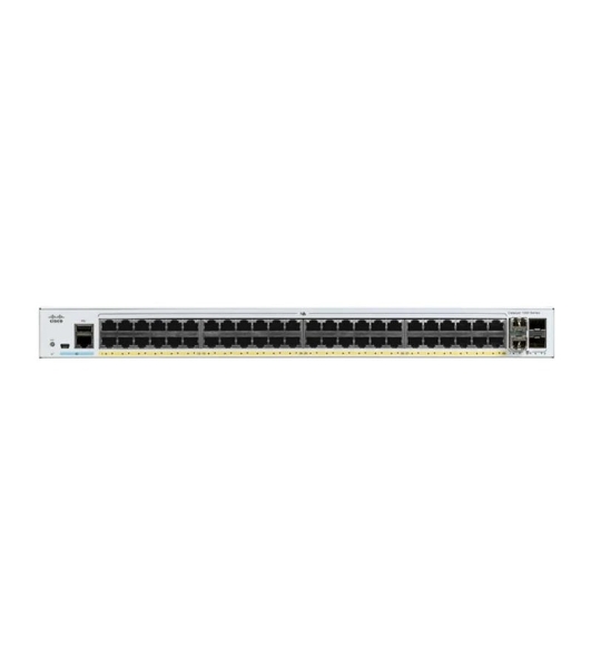 Коммутатор Cisco Catalyst C1000FE-48P-4G-L, 48×LAN + 4×1 Гбит/с