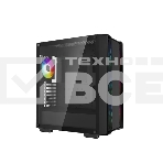 Компьютерный корпус Deepcool CC560 ARGB V2 без БП, боковое окно (закаленное стекло), 3x120мм ARGB LED вентилятор спереди и 1x120мм ARGB LED вентилятор сзади, черный, ATX, фото2