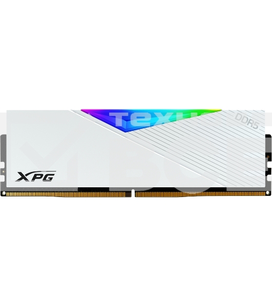 Оперативная память XPG Lancer, DDR5, 64GB (2x32GB), 6000MHz, CL30, с радиаторами, белый