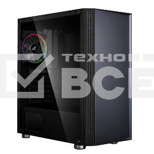 Компьютерный корпус ZALMAN R2 (3xUSB, 2xAudio, 20мм FAN, прозрачная стенка-закаленное стекло, ATX, без БП)
