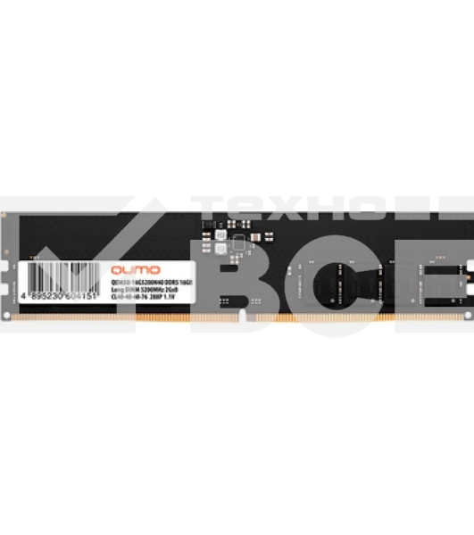 Оперативная память QUMO, DDR5, 16GB (1x16GB), 4800MHz, CL40