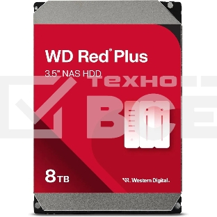 Жесткий диск Western Digital Red Plus NAS HDD 3.5