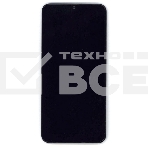 Дисплей для Samsung Galaxy A30S SM-A307F в сборе с тачскрином и рамкой (TFT), черный, фото 1