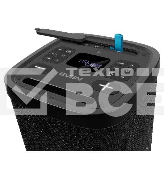 Мобильные колонки Sven PS-950 2.0 черные 2x80 W Bluetooth