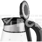 Чайник электрический Vitek VT-1177 1.7л. 2200Вт серебристый/черный корпус: стекло/металл/пластик, фото4