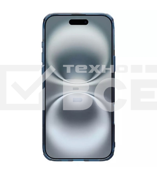 Чехол Nature TPU Pro Magnetic Case, синий, (AP iP16 Plus)