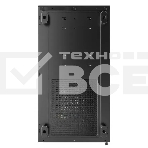 Компьютерный корпус Montech XR черный без БП ATX 3x120мм 2xUSB3.0 1xUSB3.1 audio bott PSU, фото2