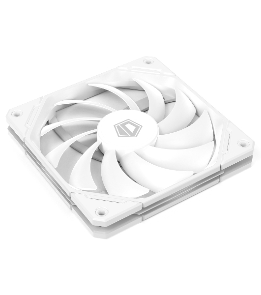 Вентилятор для корпуса ID-COOLING TF-12015-W белый 120 мм, 2200 об/мин, 32.3 дБ, 4 pin
