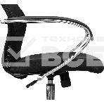 Кресло руководителя Бюрократ CH-607SL TW-01 Neo Black черный, сетка/ткань с подголов. на колес. металл хром, фото34