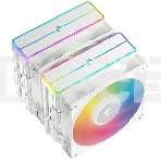 Кулер для процессора DEEPCOOL AG620 WH ARGB V2 LGA20XX/1700/1200/115X/AM5/AM4 (9шт/кор, TDP 260W, PWM, ARGB DUAL Fan 120mm, 6 тепл. трубок, белый) RET, фото4