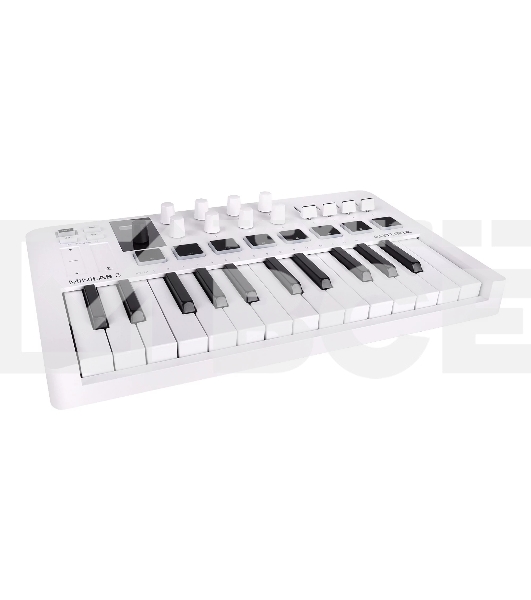 Клавиатура MIDI [231501] Arturia [MiniLAB 3] 25 клавиш, 8 энкодеров, 8 RGB пэдов, 8 фейдеров, дисплей, сенсорные регуляторы Pitch/Modulation, MIDI-выход, 1/4