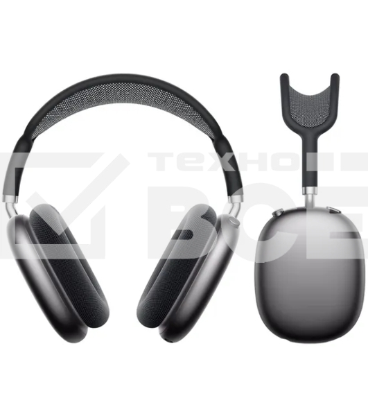 Наушники накладные Hoco W65 т.серый беспроводные bluetooth оголовье (50335)