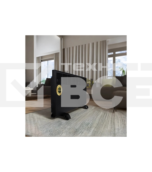 Конвектор электрический iVigo EPK4590E20 2000 Вт Черный матовый