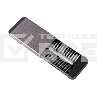 Набор прецизионных отвертокDeli DL3525 25 предметов Корпус из алюминиевого сплава.