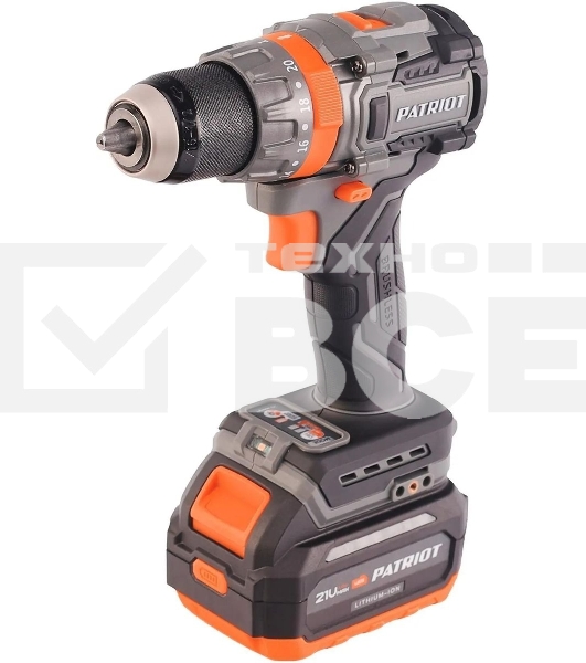 Дрель-шуруповерт аккумуляторная PATRIOT BR 214UES