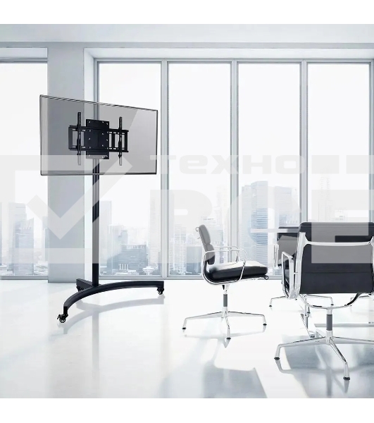 Подставка для телевизора Arm Media PT-STAND-10 черный, 32'-65' макс. 45 кг, напольный, фиксированный