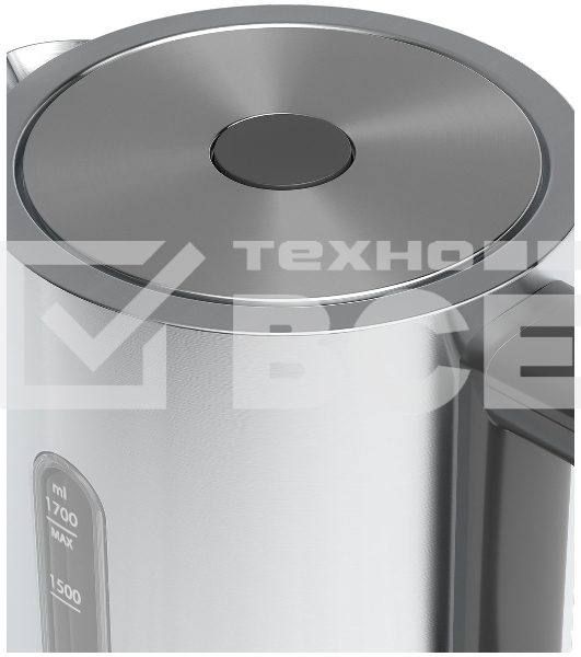 Чайник электрический Candy CK-204 1.7л. 2200Вт графит корпус: нерж.сталь