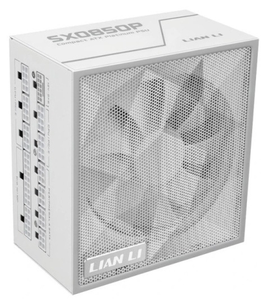 Блок питания ATX Lian Li S8P 8W, PLUS Platinum, 12VHPWR, full modular SX0850P White