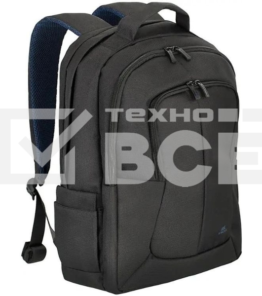 Рюкзак для ноутбука 17' Riva 8460 черный полиэстер (8460 BLACK)