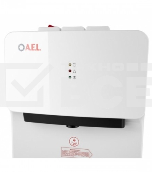 Кулер для воды AEL LC-AEL-420, верхняя загрузка, нагрев 85 °С, охлаждение 10 °С, белый