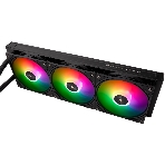 Система жидкостного охлаждения Thermalright Frozen Warframe SE 360 ARGB Soc-AM5/AM4/1151/1200/2066/2011/1700 черный 4-pin 29.6dB Al LCD Ret (F-WFRAME-SE-360-BL-ARGB), фото8
