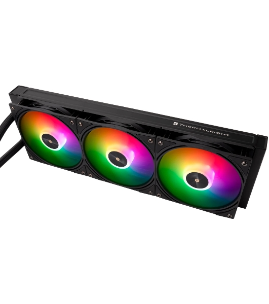 Система жидкостного охлаждения Thermalright Frozen Warframe SE 360 ARGB Soc-AM5/AM4/1151/1200/2066/2011/1700 черный 4-pin 29.6dB Al LCD Ret (F-WFRAME-SE-360-BL-ARGB)
