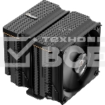 Кулер Ocypus Iota A62 BK Iota-A62-BK черный 120мм алюминий+медь 2000rpm 29db 4-pin 260W 158мм, фото 1