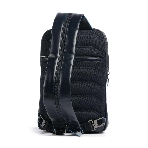 Рюкзак слинг мужской Piquadro Blue Square CA6589B2/BLU2, кожа, темно-синий, фото5