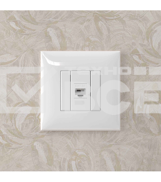 Розетка компьютерная DKC 4400663 1-м СП Avanti 