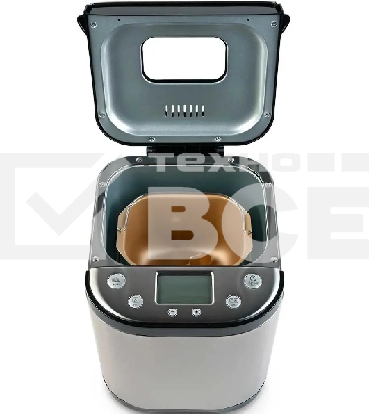 Хлебопечь GFGril GFB-5000 710Вт серебристый
