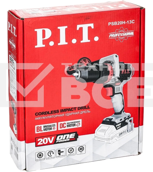 Дрель ударная P.I.T. PSB20H-13C патрон:быстрозажимной реверс
