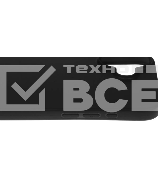 Чехол (клип-кейс) BoraSCO для Apple iPhone 16 Plus Silicone Case черный (73521)