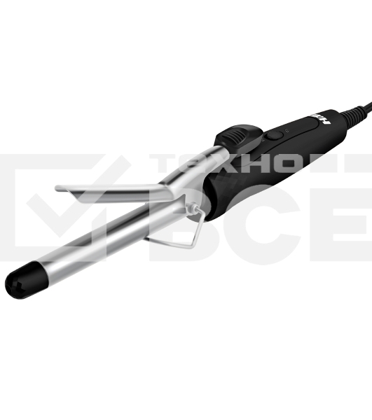 Щипцы для завивки волос HITT HT-6408 черный, 16 мм, 190 °C, 1 режим