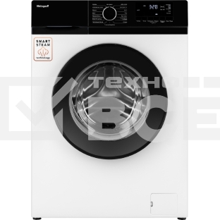 Стиральная машина Weissgauff WM 45106 Steam белая, загрузка фронтальная 6кг, 1000 об/мин., класс: A+