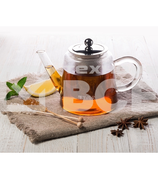 Чайник заварочный TalleR 31375-TR 1000 мл.Термостойкое боросиликатное стекло.
