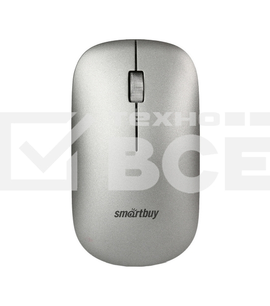 Комплект клавиатура+мышь Smartbuy 233375AG беспроводной, USB, 1600 DPI, серебристый
