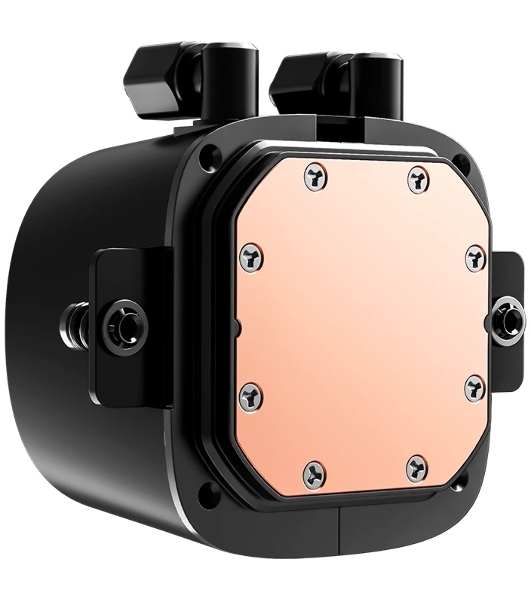 Система жидкостного охлаждения ID-Cooling FX360 TD ARGB Soc-AM5/AM4/1200/1700/1851 черный 4-pin 27.2dB Al+Cu LCD 350W Ret