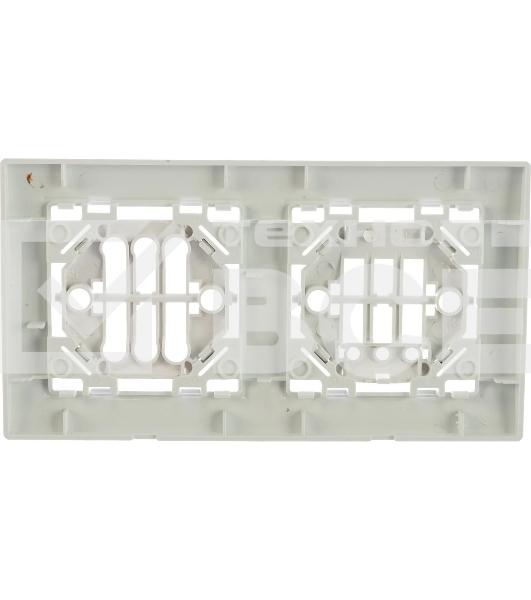 Рамка 2-м Минск горизонтальная белый Basic EKF ERM-G-302-10