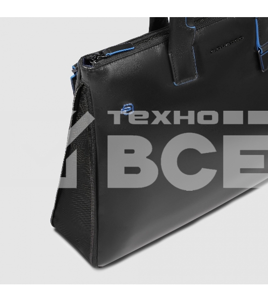 Сумка для ноутбука Piquadro Blue Square CA4021B2/N черный натур.кожа