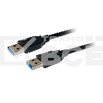 Кабель Bion удлинительный USB 3.0 AM/AM, 3 м, черный BXP-CCP-USB3-AMAM-030M, фото 1